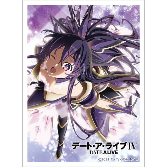 Curtain Soul Date A Live IV Sleeve Yatogami Tokka KV Approx. W 2.6 x H 3.6 inches (67 x 92 mm), Made of PP