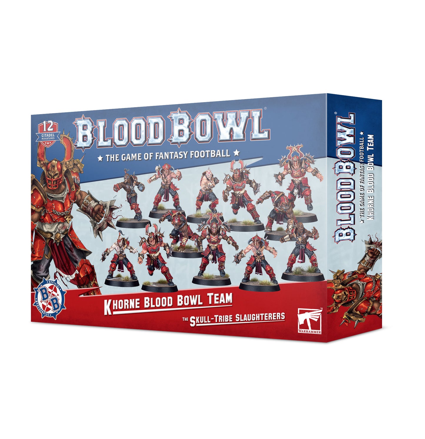Games Workshop - Blood Bowl - Khorne Blood Bowl Team - The Skull-Tribe Slaughterers