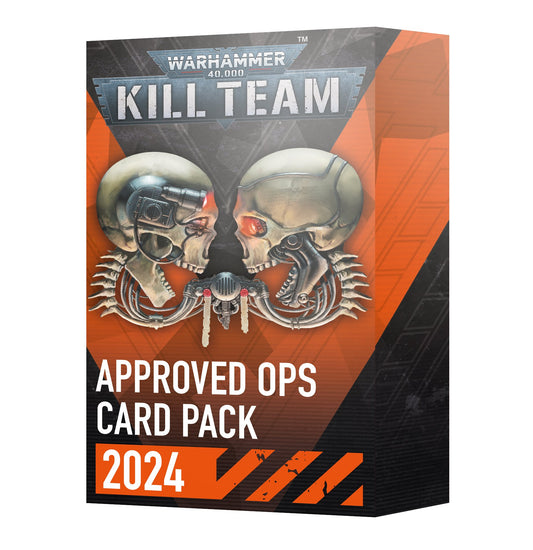 Games Workshop - Warhammer 40K Kill Team - Approved Ops Card Pack 2024