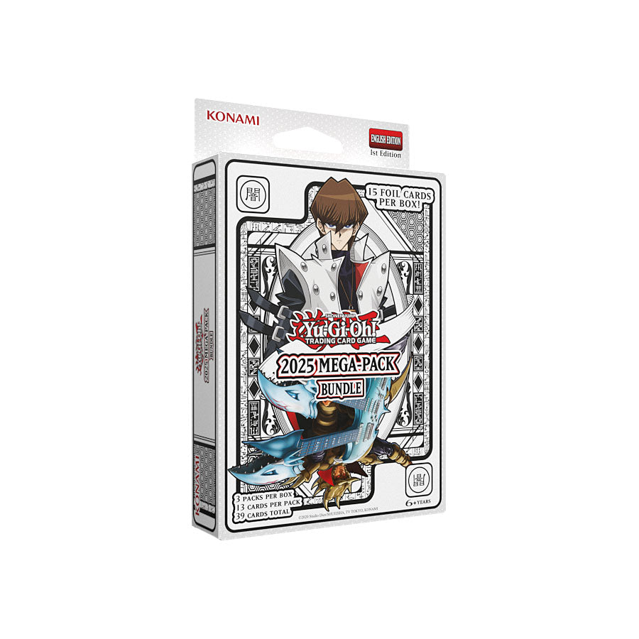 Yu-Gi-Oh! CCG 2025 Mega Pack Bundle Tuck Box Case (12 Boxes) - 4 of Each Art