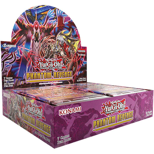 Yu-Gi-Oh! CCG: Booster Box: Phantom Revenge Booster Box - 24 Packs - Presale Ships 12/19/2025