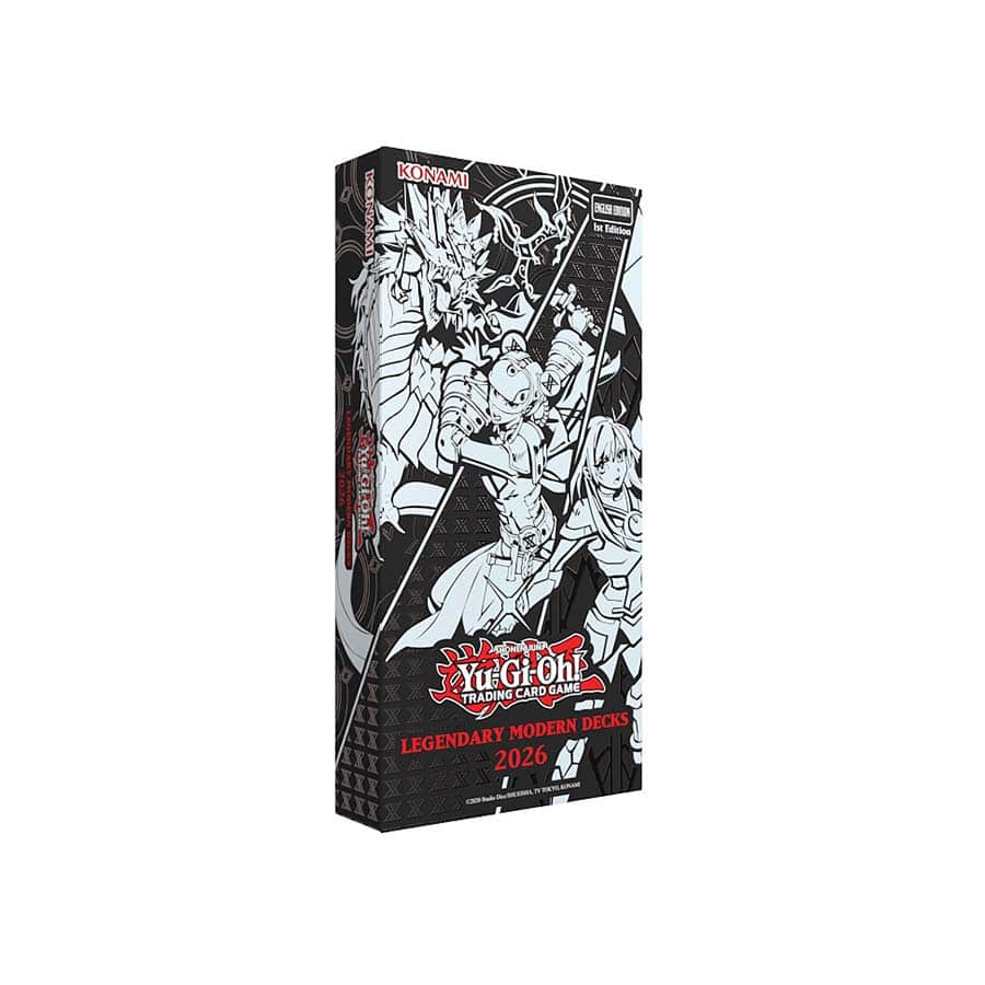 Yu-Gi-Oh! CCG: Legendary Modern 2026 Decks Box Set - Presale Ships 03/13/2026