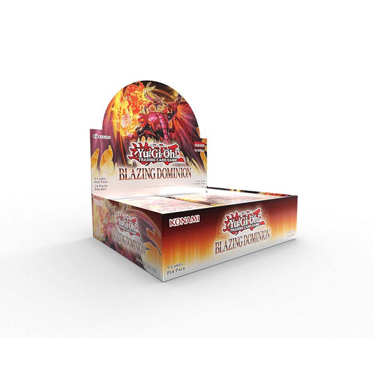 Yu-Gi-Oh! Blazing Dominion Booster Box - 24 Packs - Presale Ships 05/08/2026