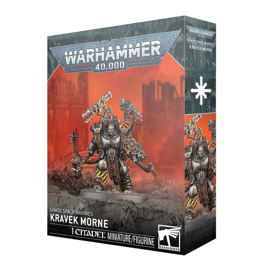 Games Workshop - Warhammer 40K - Chaos Space Marines - Kravek Morne