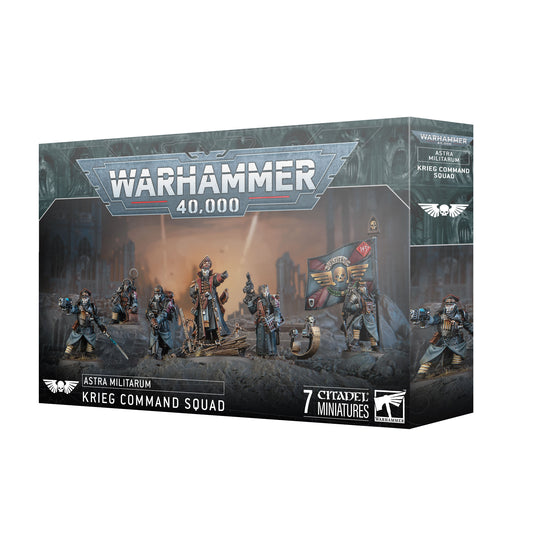 Games Workshop - Warhammer 40K - Astra Militarum - Krieg Command Squad