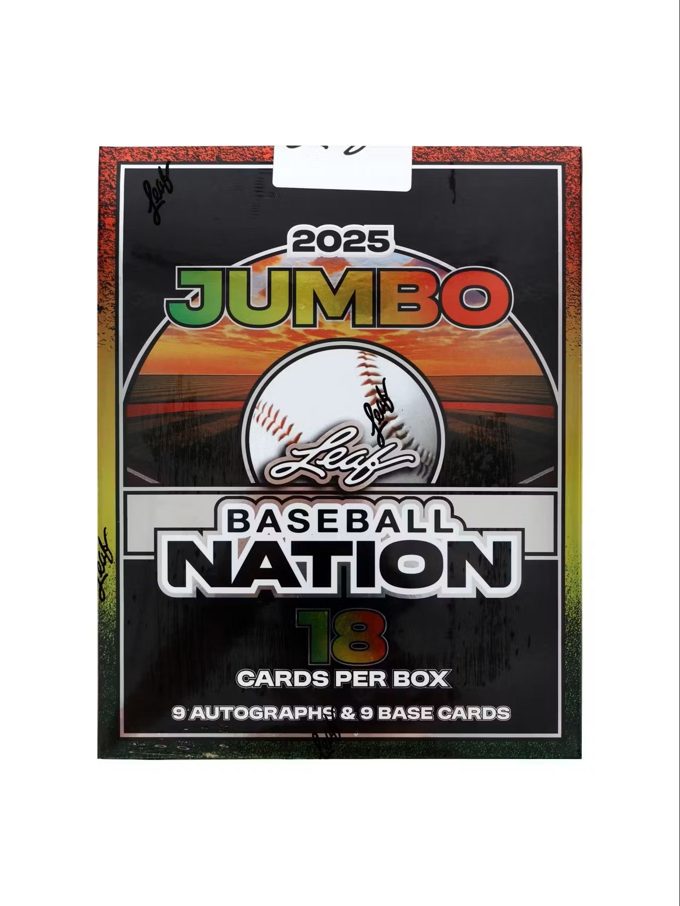 Leaf 2025 Baseball Nation Hobby Jumbo Box