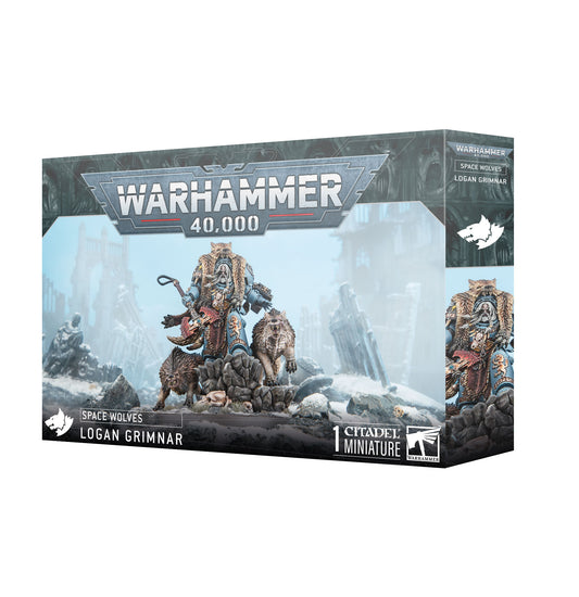 Games Workshop - Warhammer 40K - Space Wolves - Logan Grimnar