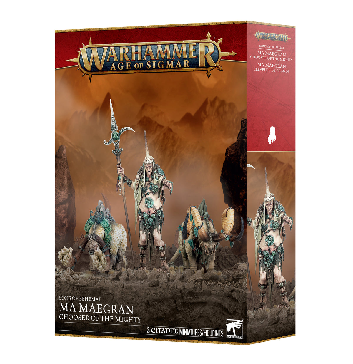 Games Workshop - Warhammer Age of Sigmar - Sons of Behemat - Ma Maegran Chooser of the Mighty