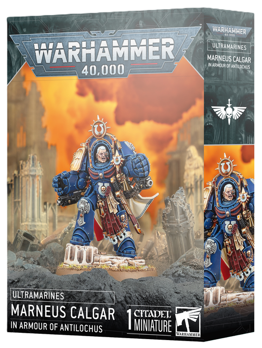 Games Workshop - Warhammer 40K - Ultramarines - Marneus Calgar in Armour of Antilochus