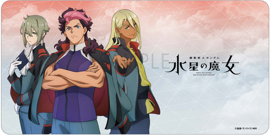 Kadokawa Mobile Suit Gundam The Witch From Mercury: Desk Mat Collection Guel & Elan & Shaddiq