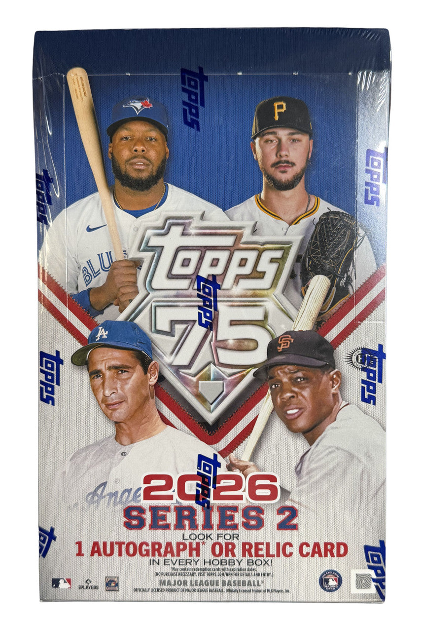 2026 Topps Baseball Series 2 Hobby Box