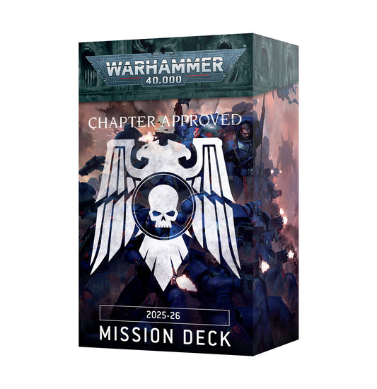 Games Workshop - Warhammer 40K - Chapter Approved Mission Deck 2025-26