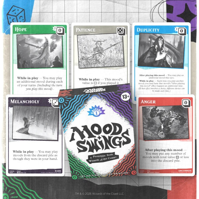 Mood Swings Card Game - 1st Edition