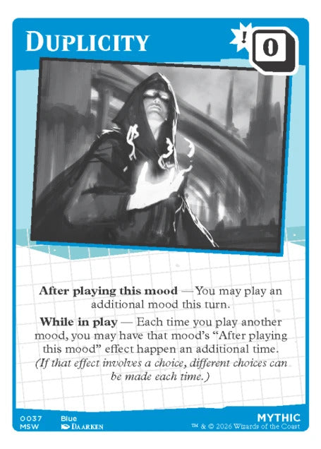 Mood Swings Card Game - 1st Edition