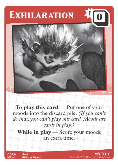Mood Swings Card Game - 1st Edition