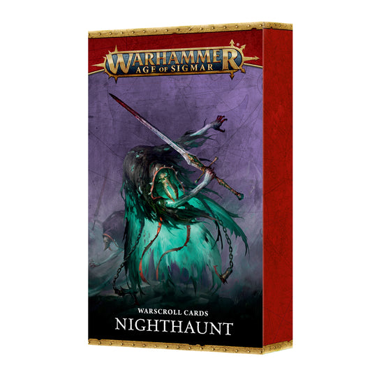 Games Workshop - Warhammer Age of Sigmar - Nighthaunt - Warscroll Cards 2025