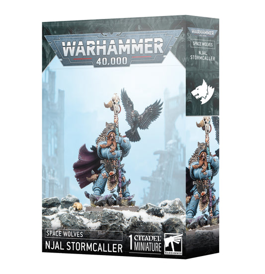 Games Workshop - Warhammer 40K - Space Wolves - Njal Stormcaller