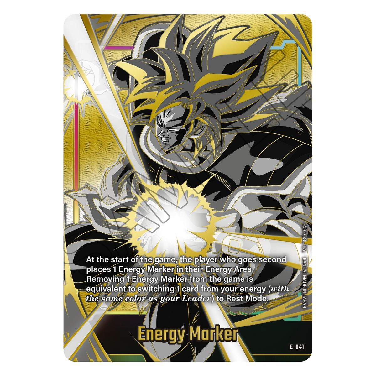 Dragon Ball Super Fusion World Broly Card Case & Sleeves Set 04 (64ct) - Broly