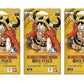 One Piece Card Game The World's Strongest Warrior (OP-17) Sleeved Booster Pack Lot - 3 Packs - 36 Cards