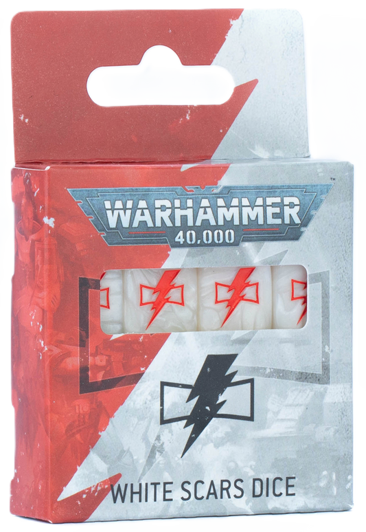 Games Workshop - Warhammer 40K - Space Marines - White Scars - Dice 2025
