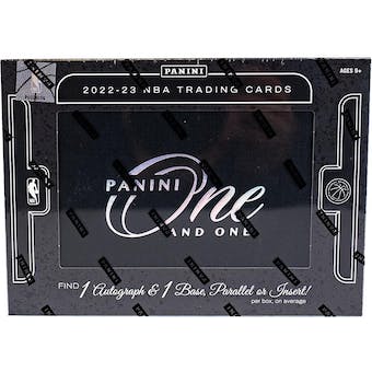 2022/23 Panini One and One Basketball Hobby Box