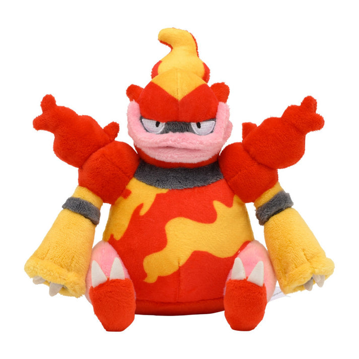 Pokemon Center: Sitting Cuties: Magmortar Plush # 467 -  Generation 4 - 6 In