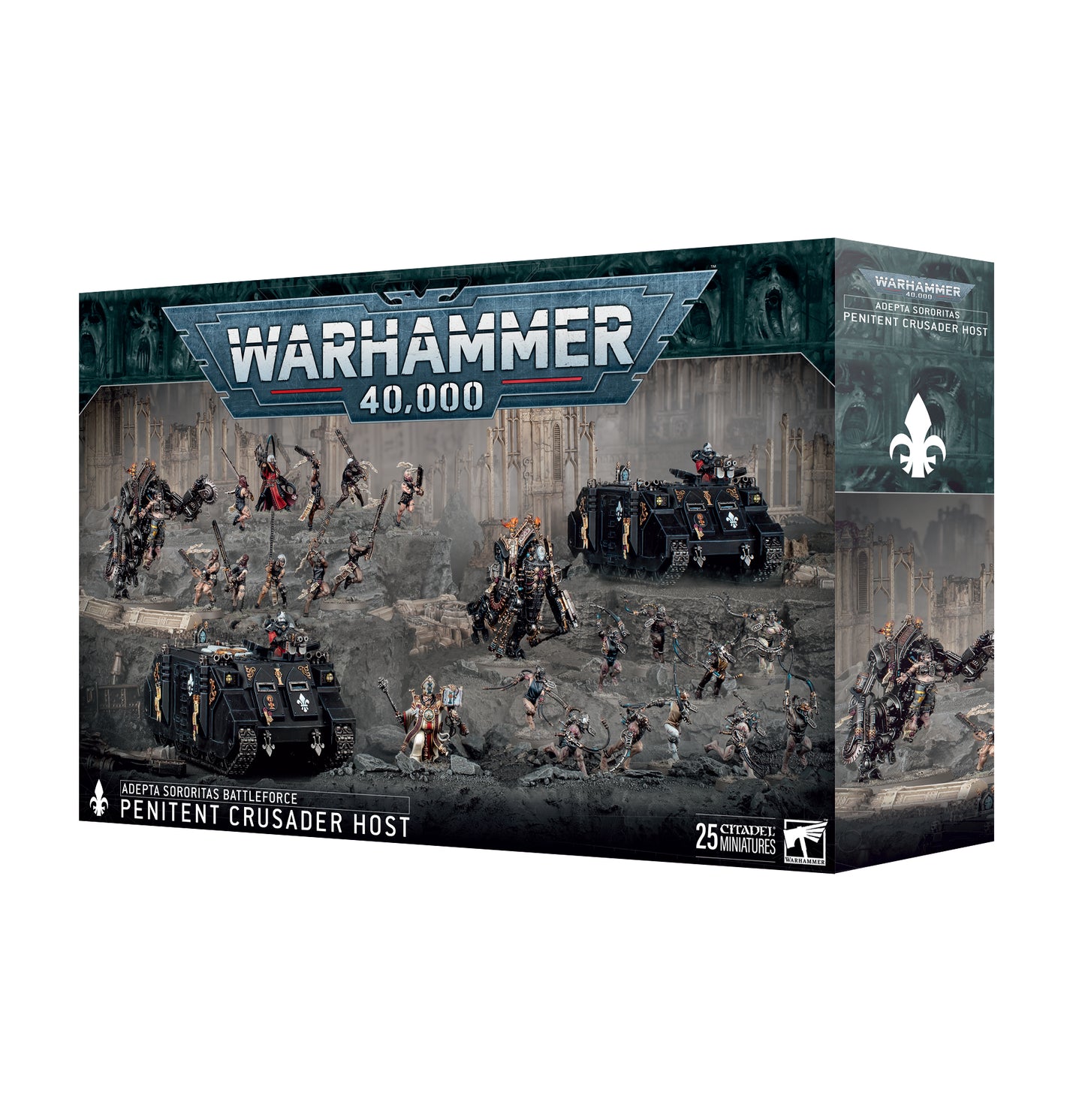 Games Workshop - Warhammer 40K - Adepta Sororitas - Battleforce - Penitent Crusader Host