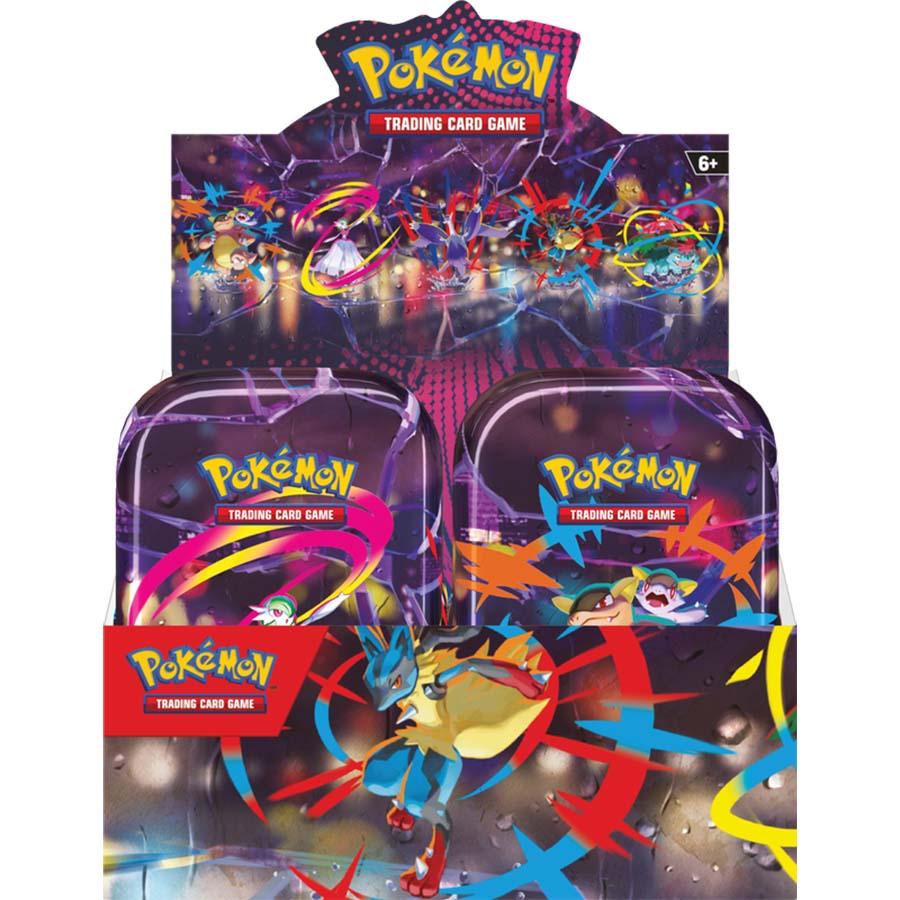 Pokemon TCG: Mega Evolutions Mega Heroes Mini Tin Display (10 Tins) - Presale Ships 09/26/2025