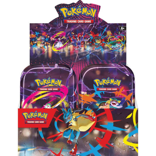 Pokemon TCG: Mega Evolutions Mega Heroes Mini Tin Display (10 Tins) - Presale Ships 09/26/2025