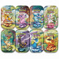 Pokemon TCG: Scarlet & Violet: Prismatic Evolutions Mini Tin with Promo Cards (All 8 Tins) - 2 Packs Per Tin