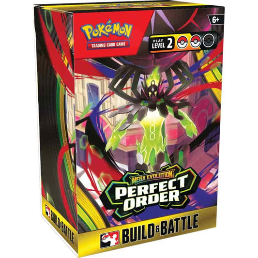 Pokemon TCG: Mega Evolution - Perfect Order Build & Battle Box - Presale Ships 04/10/2026