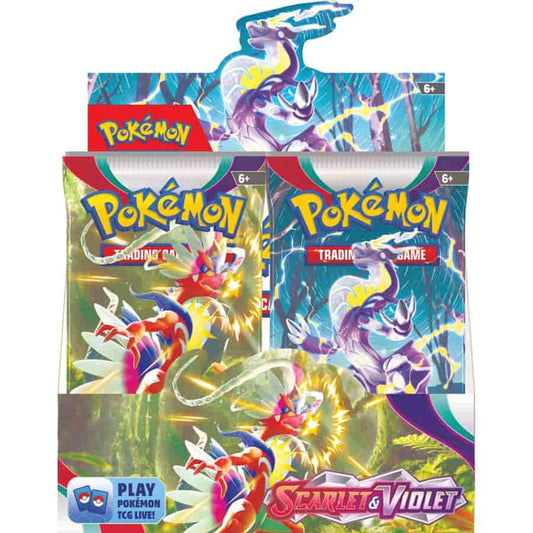 Pokemon TCG: Booster Box - Scarlet & Violet (Case of 6)