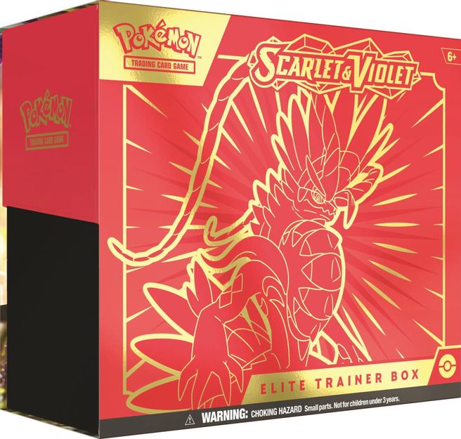 Pokemon TCG: Elite Trainer Box - Scarlet & Violet (Scarlet Koraidon)