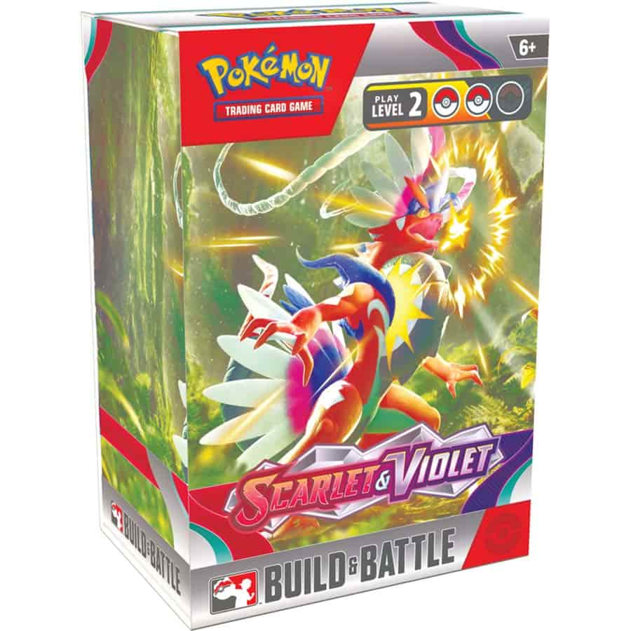 POKEMON TCG: SCARLET AND VIOLET BUILD AND BATTLE BOX (4 Packs & Promos)