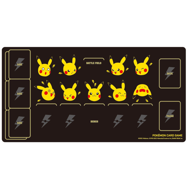 Pokemon Card Game Rubber Playmat Pikachu & Thunder