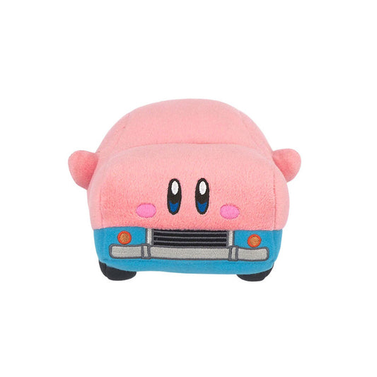 SAN-EI KP55 Kirby All Star Collection Kirby Plush Toy, Curby, Size S, Height 4.3 inches (11 cm)