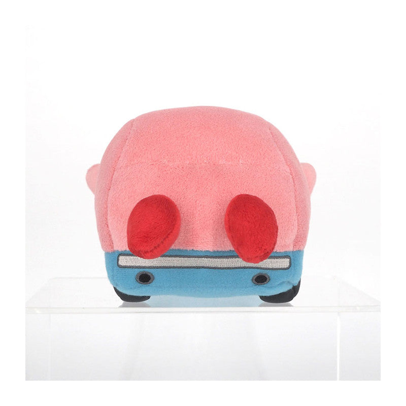 SAN-EI KP55 Kirby All Star Collection Kirby Plush Toy, Curby, Size S, Height 4.3 inches (11 cm)