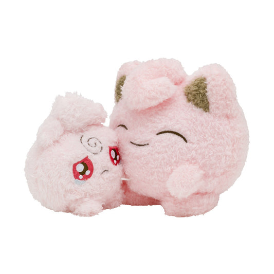 Pokemon Pokémon Center: Igglybuff & Jigglypuff Pokémon Sweet Support Plush, 6 ¾ Inch