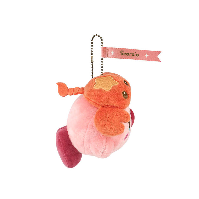 SAN-EI EA-HC08 Kirby Kirby Horoscope Collection Mascot, Scorpio Plush Toy, Height 4.3 inches (11 cm)