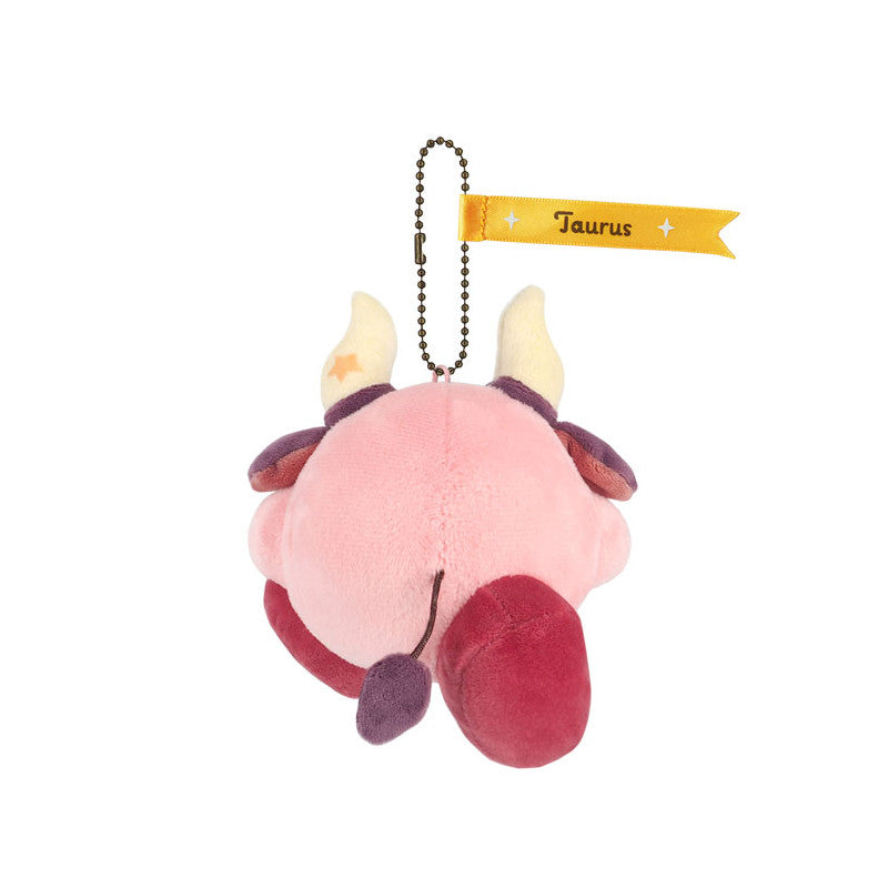 SAN-EI EA-HC02 Kirby Kirby Horoscope Collection Mascot, Taurus, Plush Toy, Height 5.1 inches (13 cm)