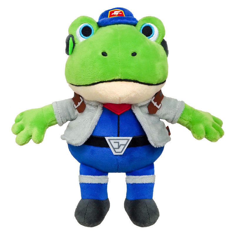 Sanei Boeki Star Fox All Star Collection Plush Slippy Toad SFP04