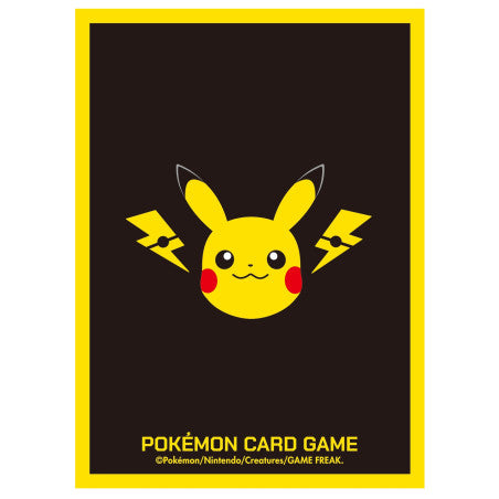 Pokemon Card Game Deck Shield: Pikachu and Thunder (64 Sleeves)
