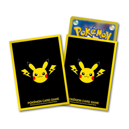 Pokemon Card Game Deck Shield: Pikachu and Thunder (64 Sleeves)