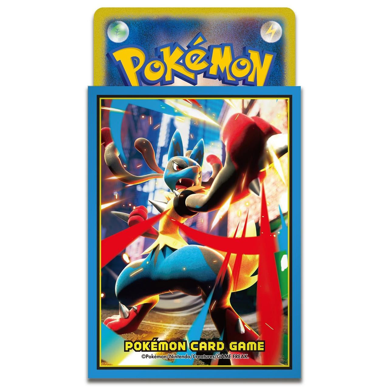 Pokemon Card Game 65ct Deck Shield Mega Lucario