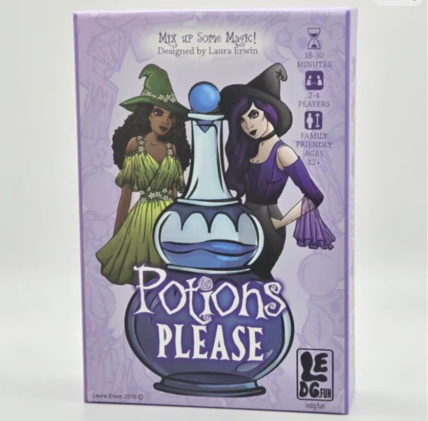 Potions Please Witch & Alchemy Strategy Card Game