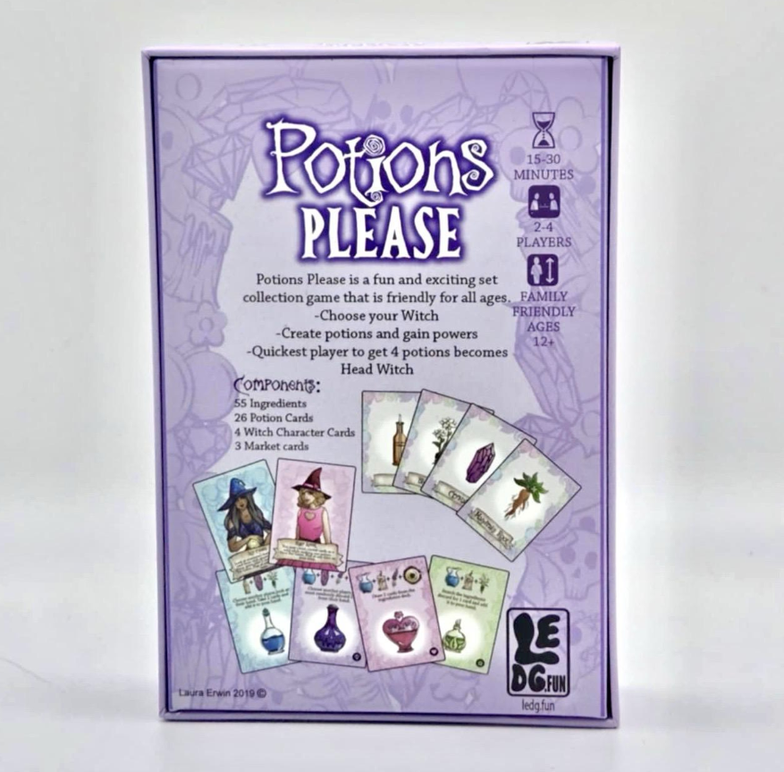 Potions Please Witch & Alchemy Strategy Card Game