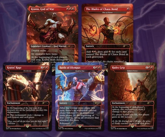 Magic the Gathering Secret Lair x God of War: Greek (Foil)