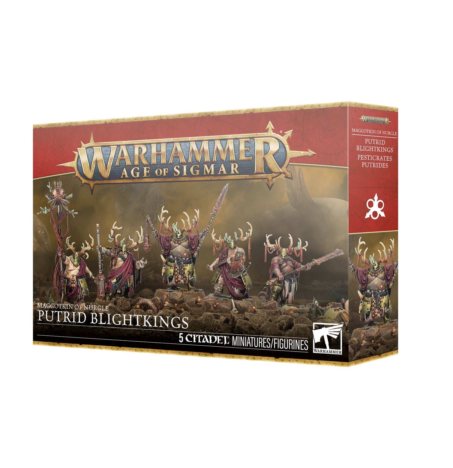 Games Workshop - Warhammer Age of Sigmar - Maggotkin of Nurgle - Putrid Blightkings 2026