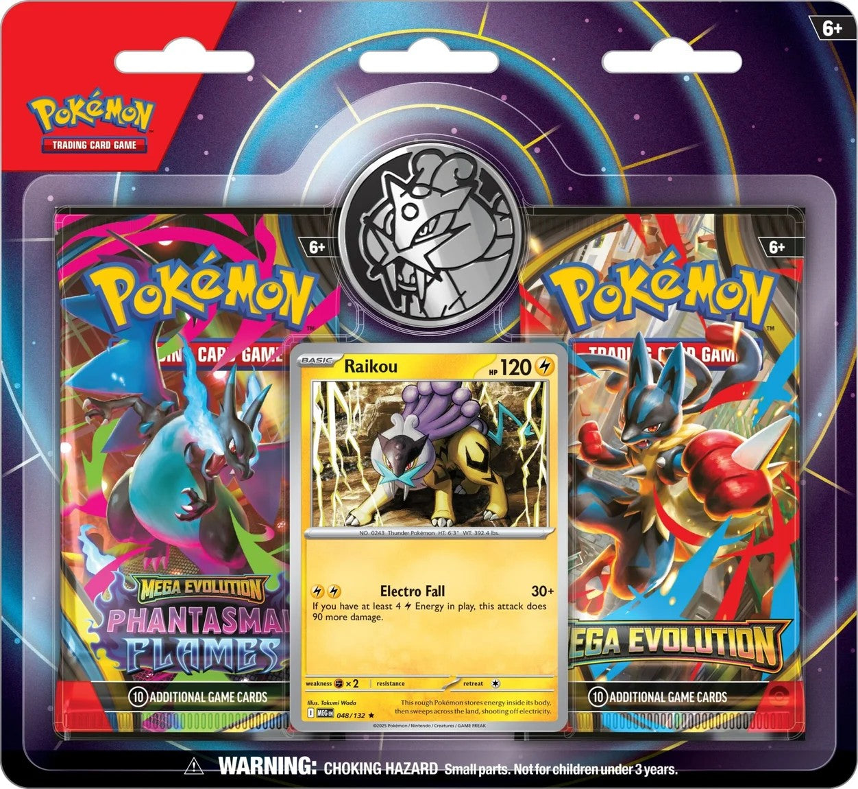 Pokemon TCG: Enhanced 2 Pack Blister - Raikou