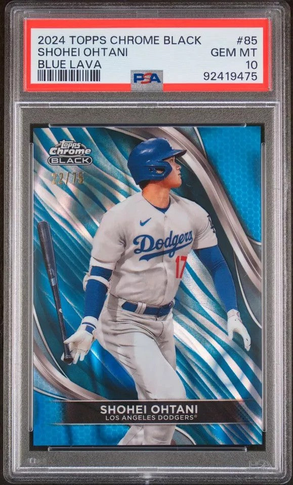 1x Random Graded Baseball Card (Beckett, PSA or CGC) - Grade 8 or Higher